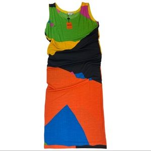 VTG NEW Missoni Womens Abstract Dress Size Small